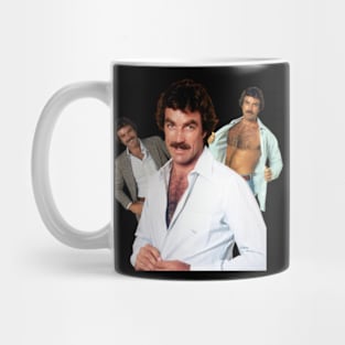 funny  tom selleck quotes art 90s style retro vintage 70s Mug